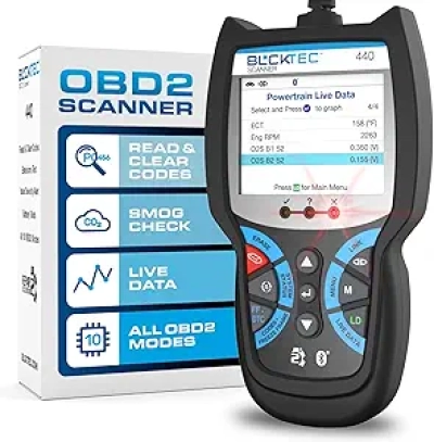 BLCKTEC 440 Bluetooth OBD2 Scanner - Professional Car Diagnostic Tool & Code Reader