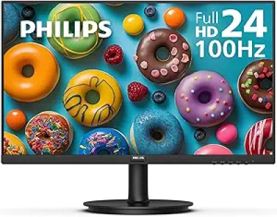 Philips 24" Full HD Monitor 1920x1080 100Hz - Frameless VA Panel with Eye Care