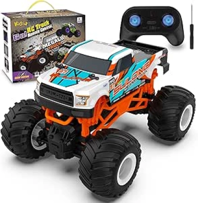 1:16 RC Monster Truck 2.4GHz - 20km/h All Terrain Remote Control Car for Kids