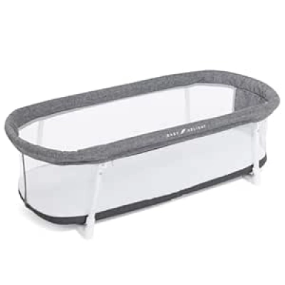 Baby Delight Snuggle Nest Portable Bassinet - Lightweight Bedside Baby Bed 0-5 Months