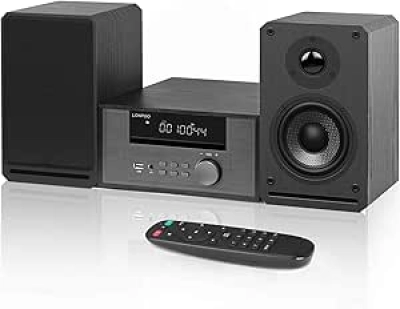100W Hi-Fi CD Stereo Shelf System with Bluetooth 5.3 & FM Radio