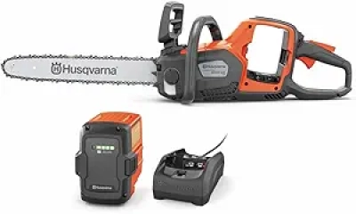 Husqvarna Power Axe 350i Cordless Chainsaw 18" - 40V Brushless Electric with Battery & Charger