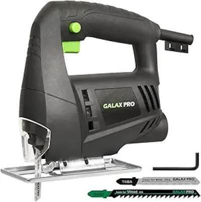 GALAX PRO 3.3Amp Jigsaw - 3000 RPM with 45° Cutting Angle & Lock-On Button