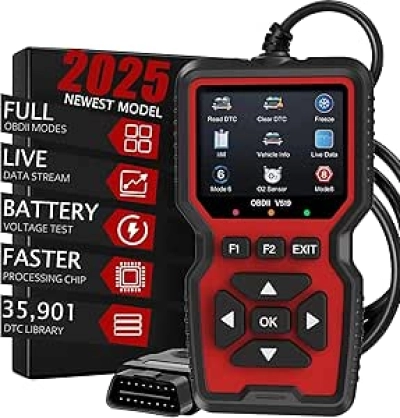 Professional OBD2 Scanner Diagnostic Tool - Check Engine Code Reader for All Cars Since 1996