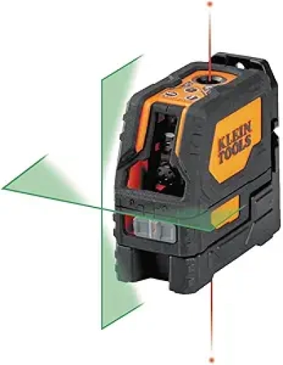 Klein Tools Self-Leveling Laser Level - Green Cross-Line, Rechargeable