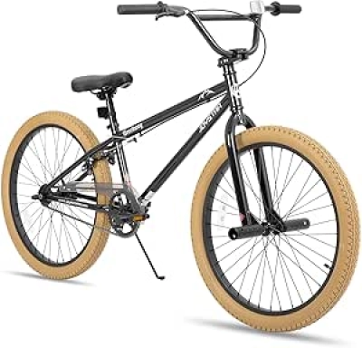 JOYSTAR Brockway 20" 24" Freestyle Kids BMX Bike - Beginner Bicycle for Boys & Girls 6-14 Years