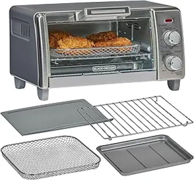 BLACK+DECKER Crisp 'N Bake Air Fryer Toaster Oven - 5-in-1 Convection