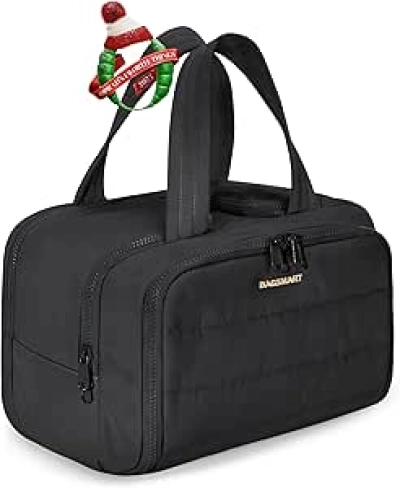 BAGSMART Travel Toiletry Bag - Large Organizer with Makeup & Cosmetic Storage