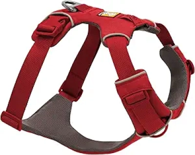 Ruffwear Front Range Dog Harness - Reflective Padded Harness with Dual Leash Clips