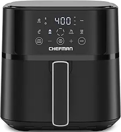 Chefman 6 QT Air Fryer with Hi-Fry Technology & Touchscreen - Compact & Dishwasher Safe