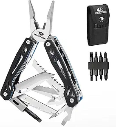 MOSSY OAK 21-in-1 Multitool Pocket Knife | Stainless Steel EDC for Camping & Survival