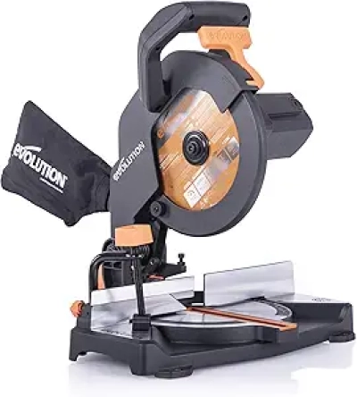 Evolution R210CMS 8-1/4" Compound Miter Saw - Multi-Material Cutting Tool