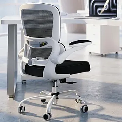 TRALT Ergonomic Office Chair - Mesh Desk Chair with Lumbar Support & 330 lbs Capacity