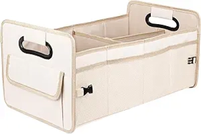 Collapsible Car Trunk Organizer with Multi Compartments | JiatuA Cargo Storage Box