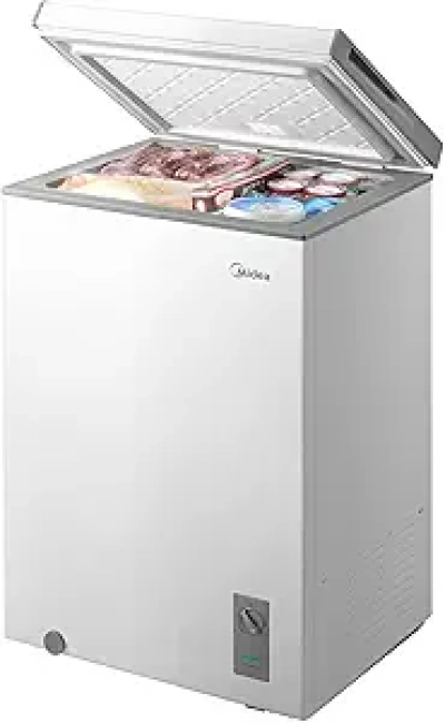 Midea 3.5 Cu Ft Chest Freezer with Convertible Fridge Mode | Garage Ready