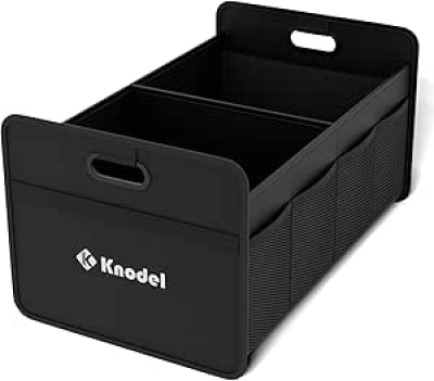 K KNODEL Car Trunk Organizer - Foldable Storage Organizer with Reinforced Handles
