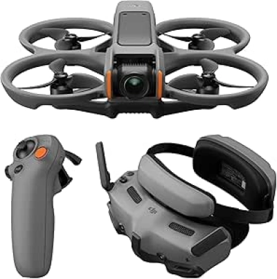 DJI Avata 2 Fly More Combo - 4K FPV Drone with Goggles & Motion Controller