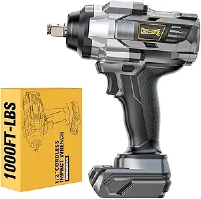 DeWalt 20V Cordless 1/2" Impact Wrench 1000 Ft-lbs Brushless Motor (Bare Tool)