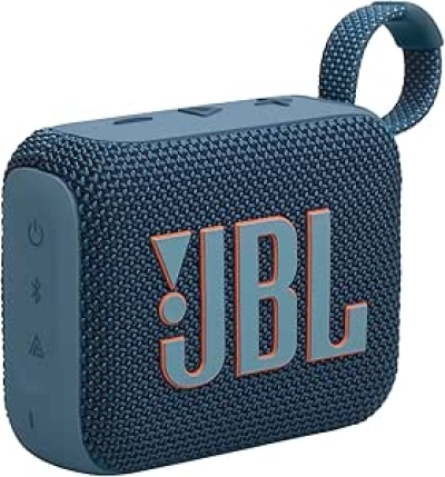 JBL Go 4 Portable Bluetooth Speaker - Waterproof, 7-Hour Battery, Big Bass