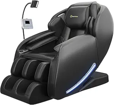 Real Relax 2026 Full Body Massage Chair - Zero Gravity Shiatsu Recliner with App Control