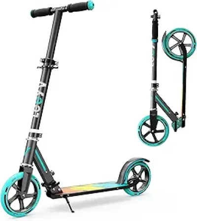Adjustable Kick Scooter for Kids & Adults | 240 LBS Capacity | Foldable