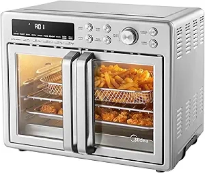 Midea Flexify 26.4 QT French Door Air Fryer Toaster Oven Combo - 10-in-1