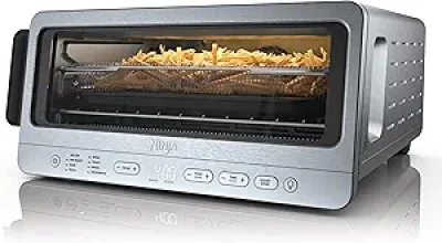 Ninja Flip Toaster Oven & Air Fryer 8-in-1 - Space-Saving 1800W