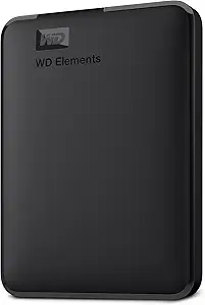 WD 6TB Portable External Hard Drive - USB 3.2 Gen 1 for PC & Mac