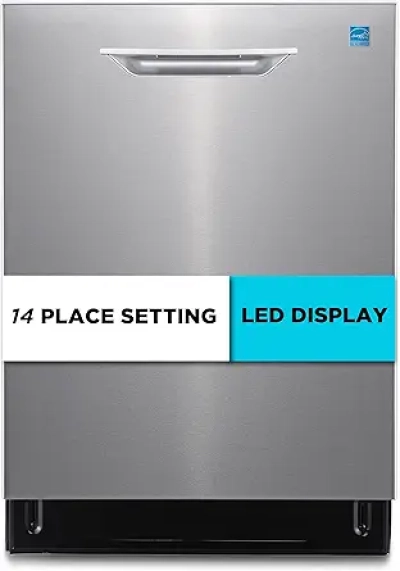 BLACK+DECKER 24" Built-In Dishwasher - 14-Place Setting, ENERGY STAR Certified