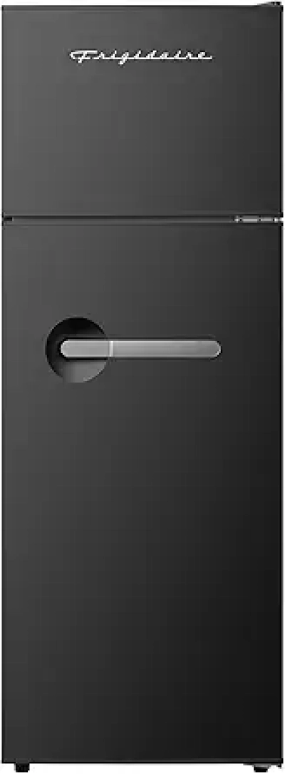 Frigidaire Retro 7.5 Cu Ft Apartment Refrigerator with Top Freezer - Black 2 Door Fridge