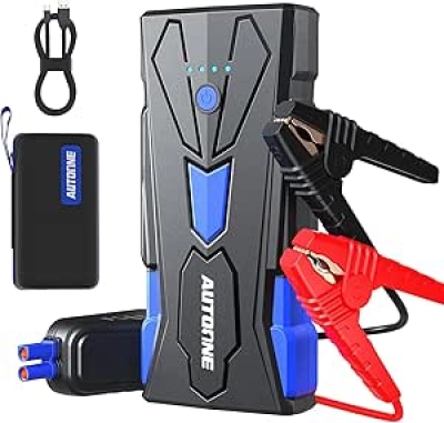 AUTOONE 6000A Car Battery Jump Starter - 12V Portable Jumper for All Vehicles