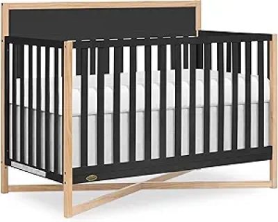 Dream On Me Owen 5-in-1 Convertible Crib - Full-Size Baby Bed, GreenGuard Gold Certified