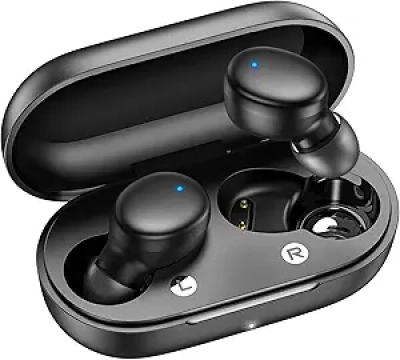 Kurdene Wireless Earbuds Bluetooth 5.3 - Deep Bass Sports Headphones with Noise Cancelling