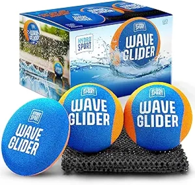 Wave Glider Water Skipping Balls - Best Pool & Beach Toys for Kids & Adults