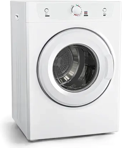 Euhomy 3.5 Cu. Ft. Portable Clothes Dryer - 1500W Stainless Steel Tumble Dryer