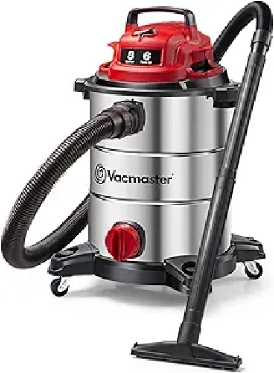 Vacmaster VOC812SF 8-Gallon Wet/Dry Vacuum - Premium Stainless Steel Shop Vac