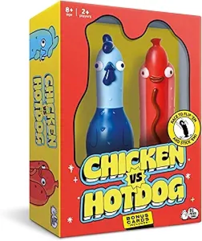 Chicken vs Hotdog Flip Game | Hilarious Party Game for Families & Adults