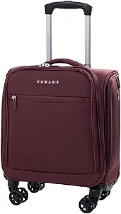 Verage Underseat Carry On Luggage 14.5" Spinner Suitcase - TSA Approved Travel Bag