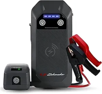 1500A Lithium Jump Starter with Wireless Charging & LED Light | Schumacher SL1674