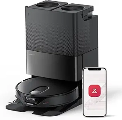Roborock Qrevo Slim Robot Vacuum Mop Combo - 8.2cm Ultra-Slim with 11,000Pa Suction