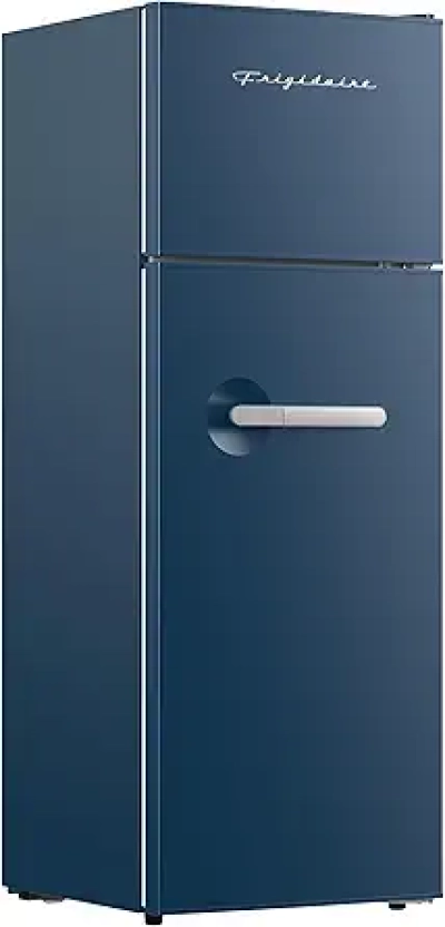 Frigidaire Retro 7.5 Cu Ft Apartment Refrigerator | 2-Door Fridge with Freezer