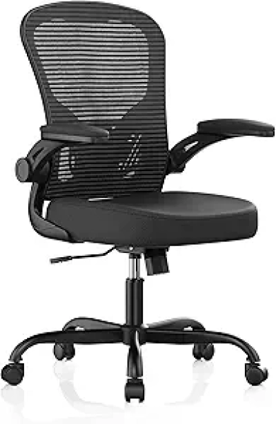 Ergonomic Office Chair 330LBS Capacity - High Back Mesh Desk Chair with Lumbar Support