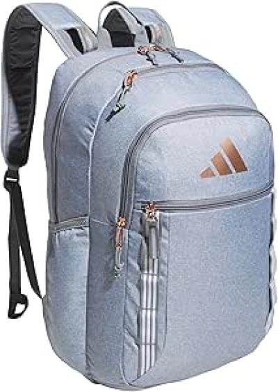 adidas Excel Laptop Backpack for Men & Women | Durable Large Athletic Bag