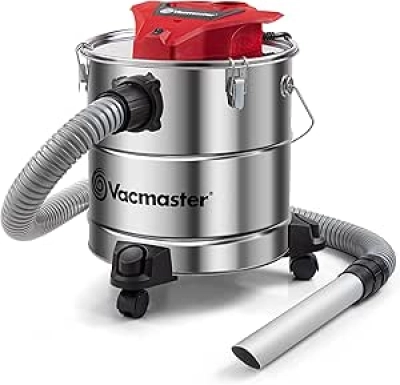Vacmaster 5-Gallon Ash Vacuum 3.5 HP | Stainless Steel Cold Ash Cleaner