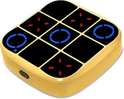 Tic-Tac-Toe Bolt 4-in-1 Handheld Game Console - Portable Puzzle Games for Kids & Adults