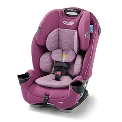 Graco Slimfit 3-in-1 Convertible Car Seat | Space-Saving Safety for Growing Kids