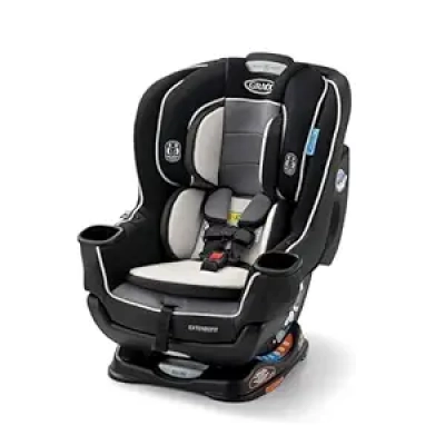 Graco Extend2Fit Convertible Car Seat | Rear & Forward Facing | Gotham