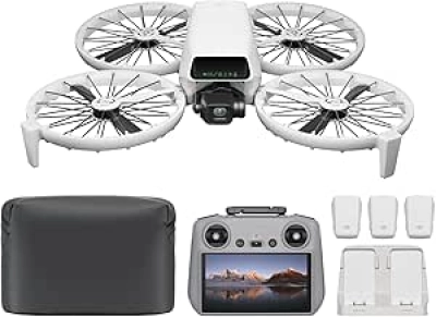 DJI Air 3S Fly More Combo 4K Drone with RC 2 Screen Remote - 93 Min Flight Time