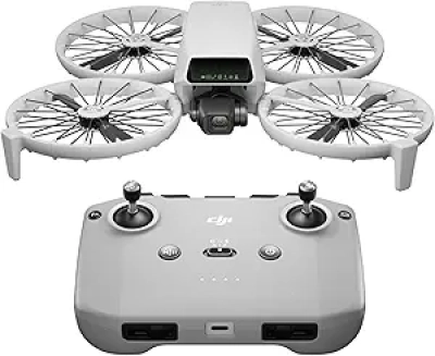 DJI Flip 4K Drone with RC-N3 Remote - Under 249g, 31-Min Flight Time, No FAA Registration Required