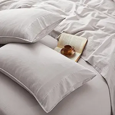 100% French Linen Sheets Queen Size - Organic Normandy Linen Bedding Set